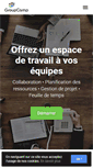 Mobile Screenshot of groupcamp.fr